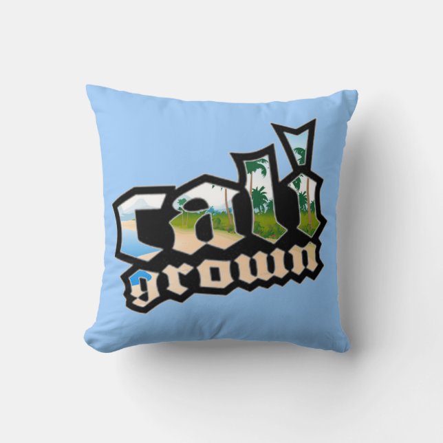 Cojín Decorativo Cali Grown Pillow (Anverso)