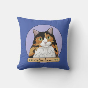Cojín Decorativo Calico Cat Lover