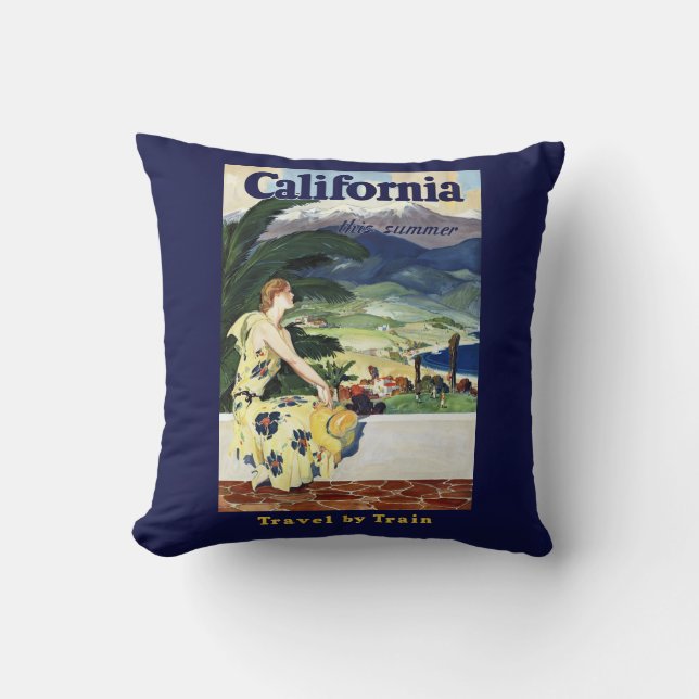 Cojín Decorativo California este verano (Anverso)