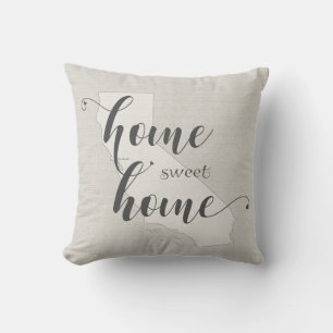 Cojín Decorativo California - Hogar Dulce Hogar aspecto de arpiller