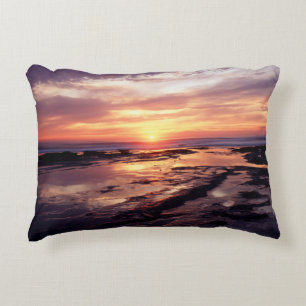 Cojín Decorativo California, San Diego, Sunset Cliffs, Atardecer 3