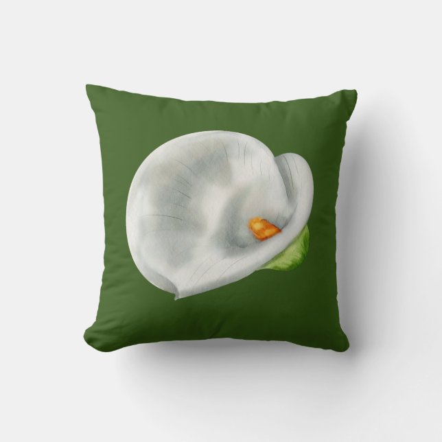 Cojín Decorativo Calla Lilly (Anverso)