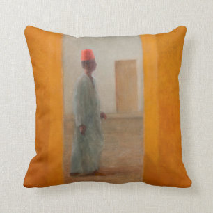 Cojín Decorativo Calle 2012 de Tánger del hombre