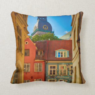 Cojín Decorativo Calle en el casco antiguo  Estonia