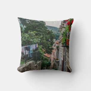 Cojín Decorativo Calle estrecha de piedra en Dubrovnik