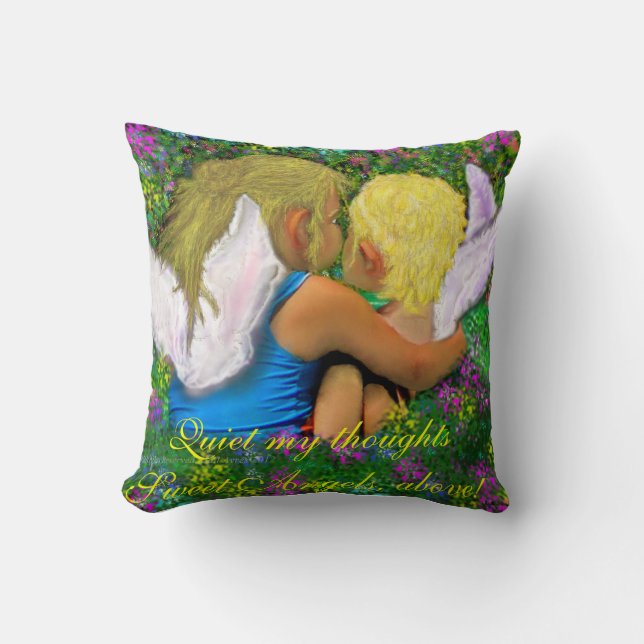 Cojín Decorativo Calle mis pensamientos (Anverso)