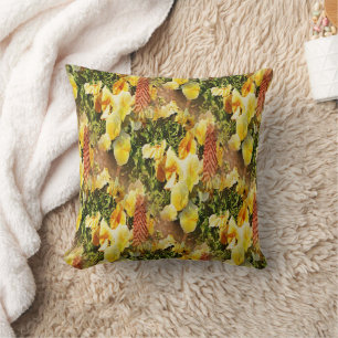 Cojín Decorativo Cama de flores.........