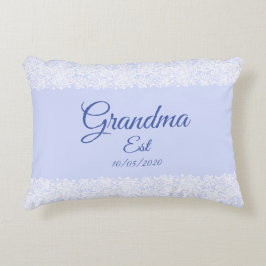 Cojín Decorativo Cambiar cualquier mensaje de texto Abuela abuelta