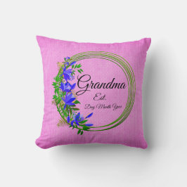 Cojín Decorativo Cambiar el texto Abuela Est Abuela