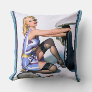Cojín Decorativo Cambio rápido por Gil Elvgren