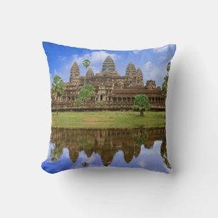 Cojín Decorativo Camboya, Kampuchea, templo Angkor Wat