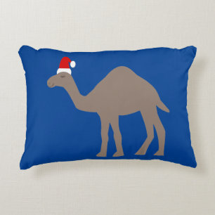 Cojín Decorativo Camello de Navidades cortos de doble cara