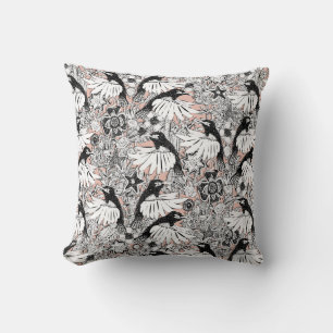 Cojín Decorativo camello del cielo de colibrí