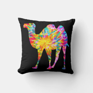 COJÍN DECORATIVO CAMELLO TIE DYE