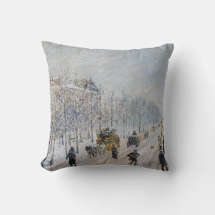 Cojín Decorativo Camille Pissarro - Bulevares Exteriores, Efecto de