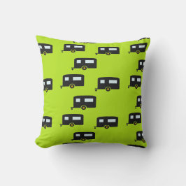 Cojín Decorativo Caminando en verde