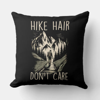 Cojín Decorativo Caminata de Montaña Pikes Peak Chiste Caminata Cab