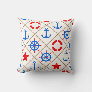 Cojín Decorativo Caminata marina.