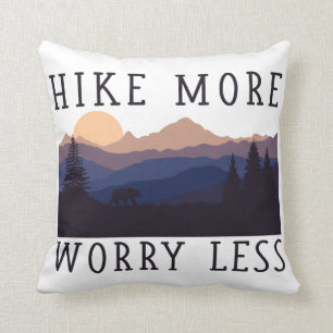 Cojín Decorativo Camine más, preocupación menos