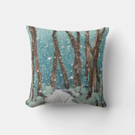 Cojín Decorativo Camino de invierno