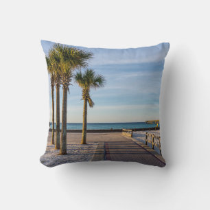 Cojín Decorativo Camino De Pavimento A Pensacola Beach Pillow