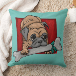 Cojín Decorativo Camión con hueso grande