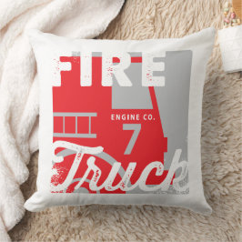 Cojín Decorativo Camión de bomberos