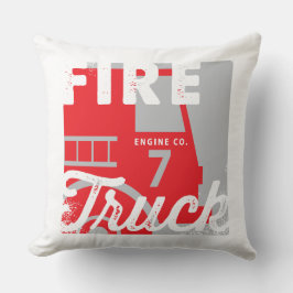 Cojín Decorativo Camión de bomberos