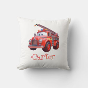 Cojín Decorativo Camión de bomberos lindo