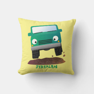 Cojín Decorativo Camión de personalizado de vehículos 4X4 fuera de