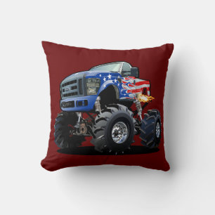 Cojín Decorativo camión monstruo personalizado