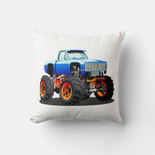 Cojín Decorativo camión monstruo personalizado