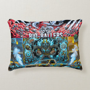 Cojín Decorativo Camión Monstruo TOCOCLAWS Bio-Armor - Calavera Tóx