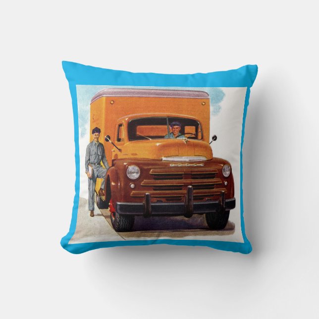 Cojín Decorativo camioneros camioneros (Anverso)