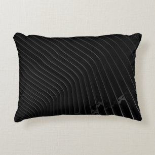 Cojín Decorativo Camisas de vestir de rayas blancas y negras