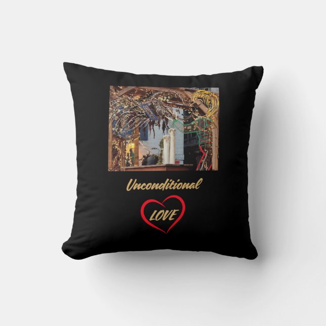 Cojín Decorativo Camiseta clásica (Anverso)