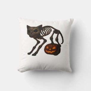 Cojín Decorativo Camiseta clásica Regalo de Halloween de esqueleto