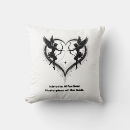 Cojín Decorativo Camiseta de Afecto Intrincado