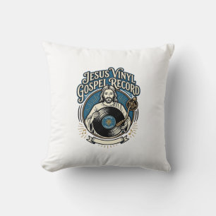 Cojín Decorativo Camiseta De Arte Vectorial Vintage De Créditos De 