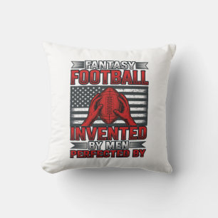 Cojín Decorativo Camiseta de bandera de baloncesto vintage de fútbo