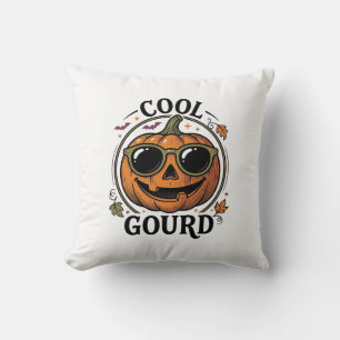 Cojín Decorativo Camiseta de calabaza genial grabado vintage Hallow