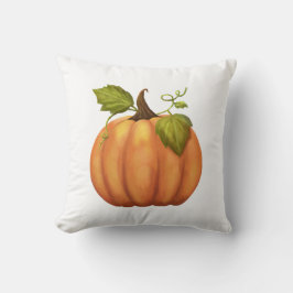 Cojín Decorativo Camiseta de calabaza naranja