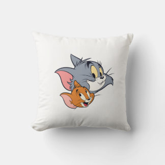 Cojín Decorativo Camiseta de dúo de dibujos animados divertidos