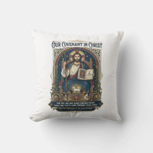 Cojín Decorativo Camiseta de fotógrafo de boda de Jesús cristiana