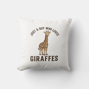 Cojín Decorativo Camiseta de grabado vintage de niño que ama las ji