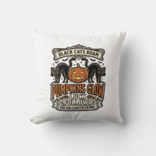 Cojín Decorativo Camiseta de guardia de seguridad de Halloween con