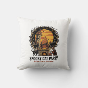 Cojín Decorativo Camiseta de Halloween con grabado vintage de Spook