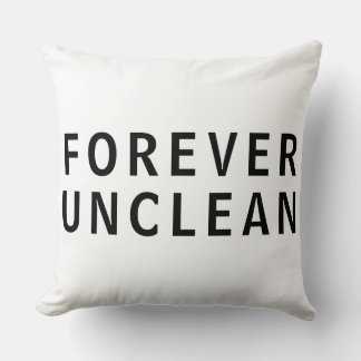 Cojín Decorativo Camiseta de mensaje divertido y grosero para siemp