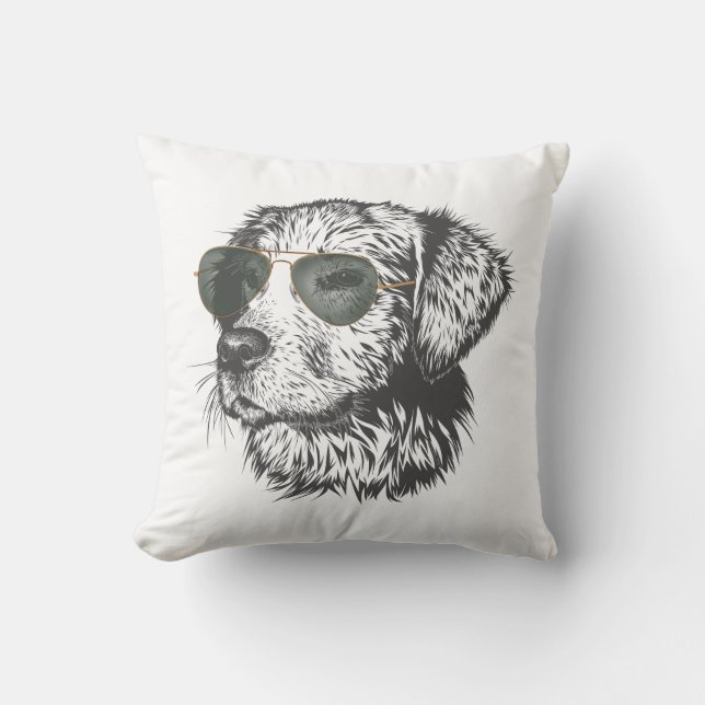 Cojín Decorativo Camiseta de perro de Guay Shades (Anverso)