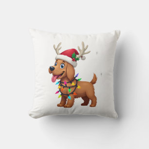 Cojín Decorativo Camiseta de perro Terrier de trigo de capa suave d